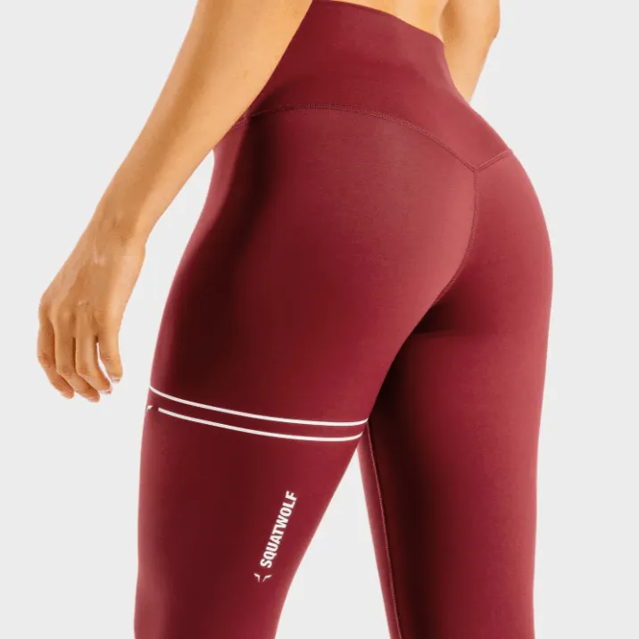 FLUX LEGGINGS – MAROON