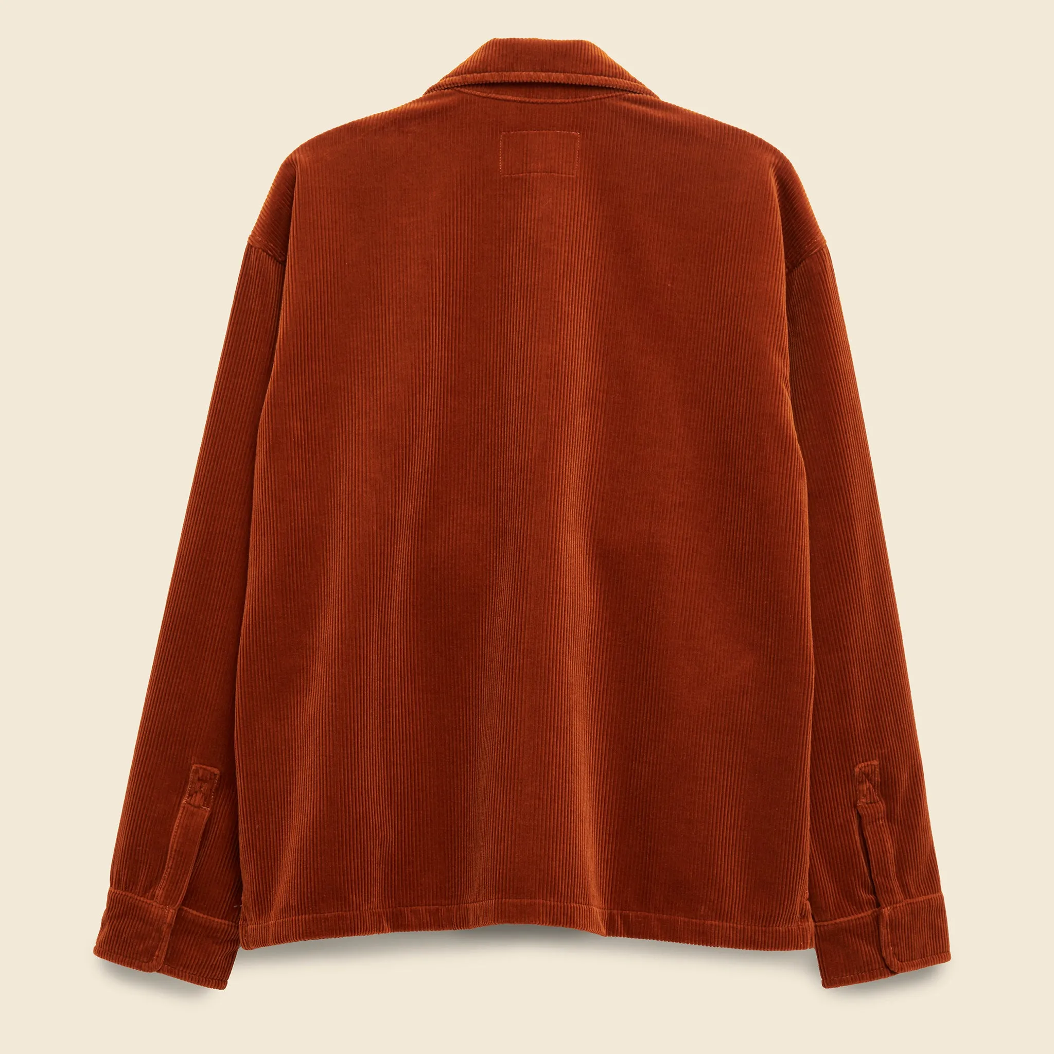 Foya Shirt Jacket - Brandy