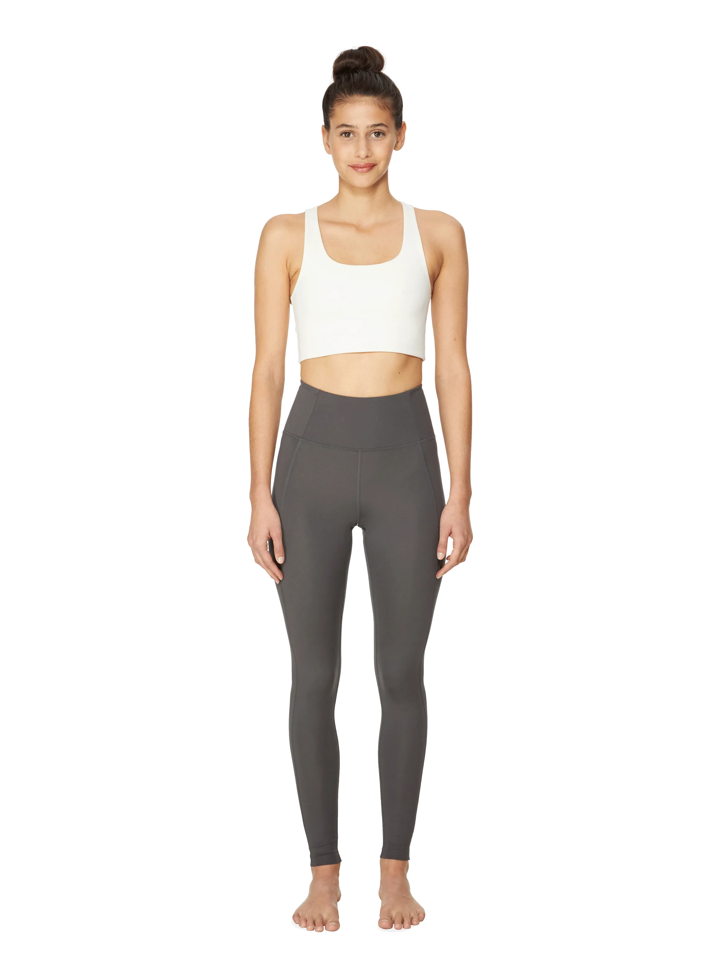 GIRLFRIEND COLLECTIVE  High-waisted leggings - Grey