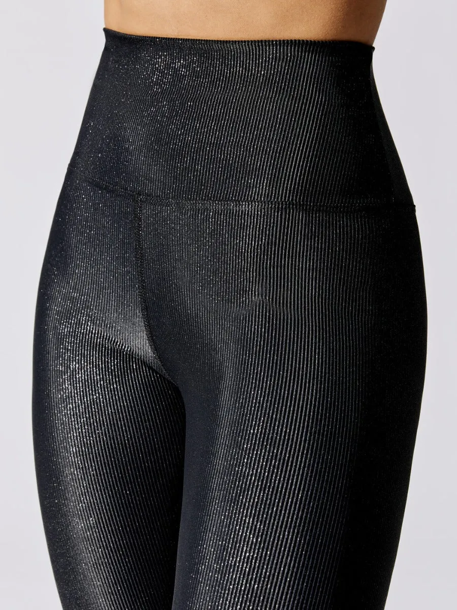 Glitter Ayla Legging - Black