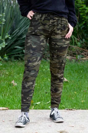 Green Camo Joggers