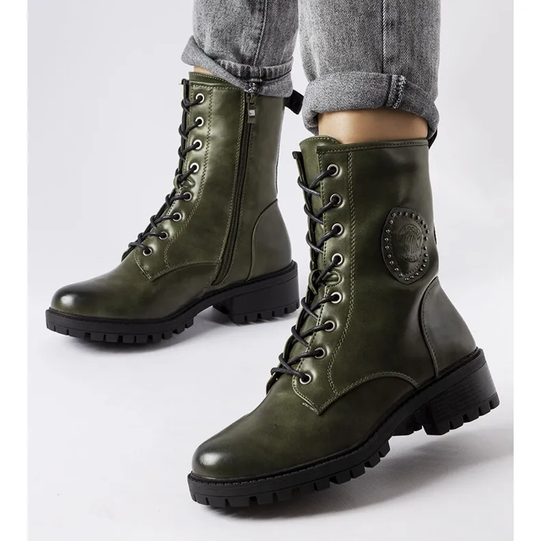 Green insulated boots from Lapresse