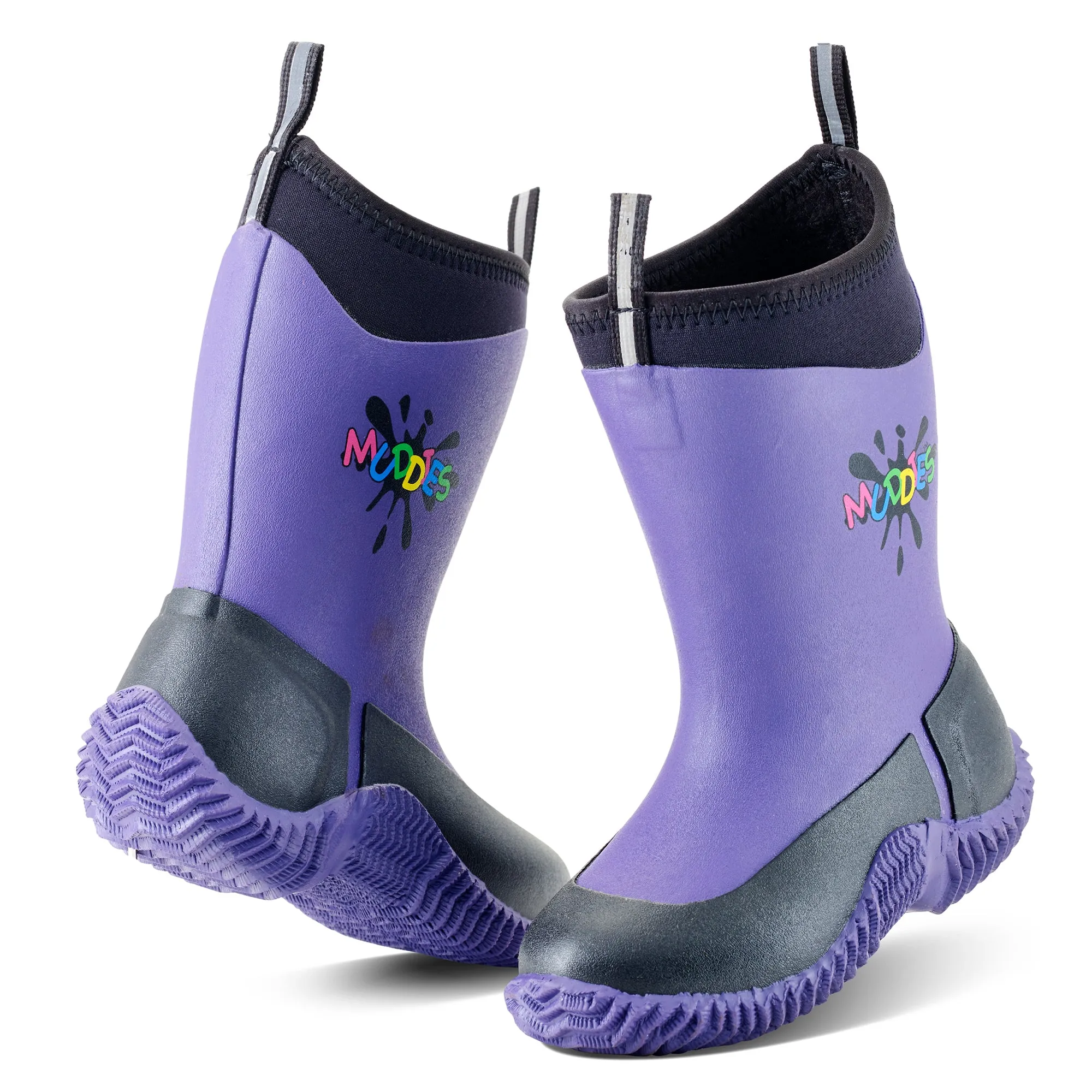 Grubs Boots Muddies Icicle Wellies Kids - Purple