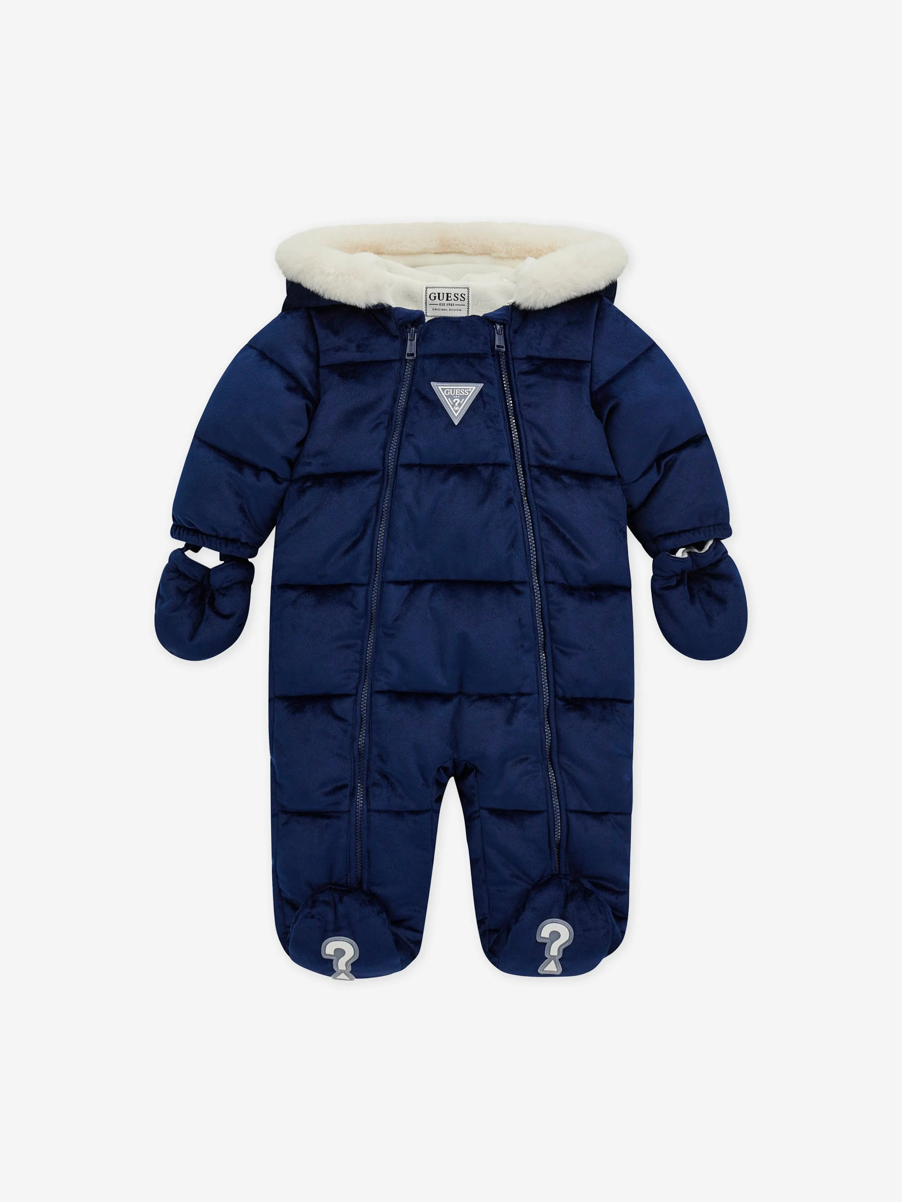 Guess Baby Padded Snowsuit in Blue