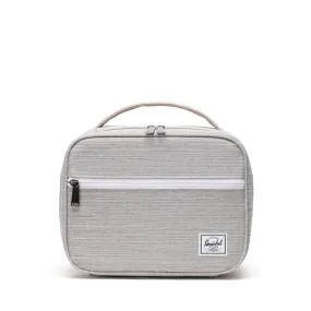 Herschel Pop Quiz Lunch Box Light Grey Crosshatch