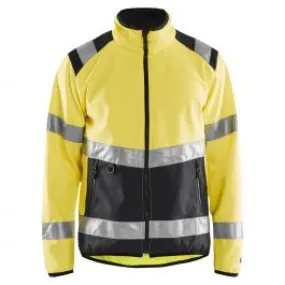 High Vis Softshell Jacket 4877 High Vis Geel/Zwart - Blåkläder