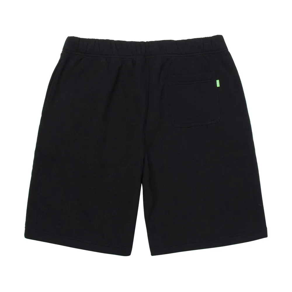 HUF INFINITY JEWEL FLEECE SHORT // BLACK