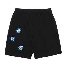 HUF INFINITY JEWEL FLEECE SHORT // BLACK