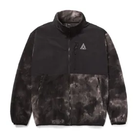 HUF POLARYS FLEECE JACKET // BLACK