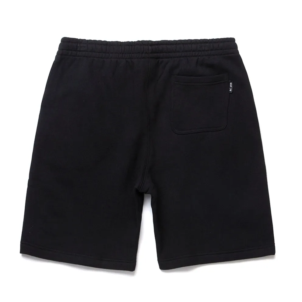 HUF SHAKE FLEECE SHORT // BLACK