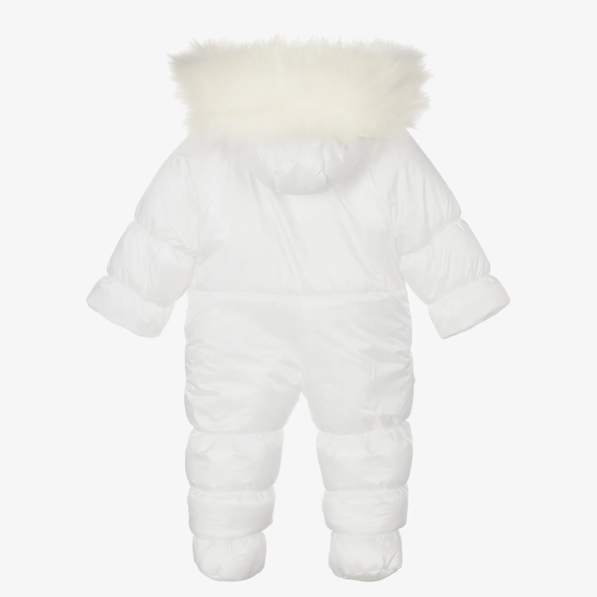 Ivory Crown Baby Snowsuit