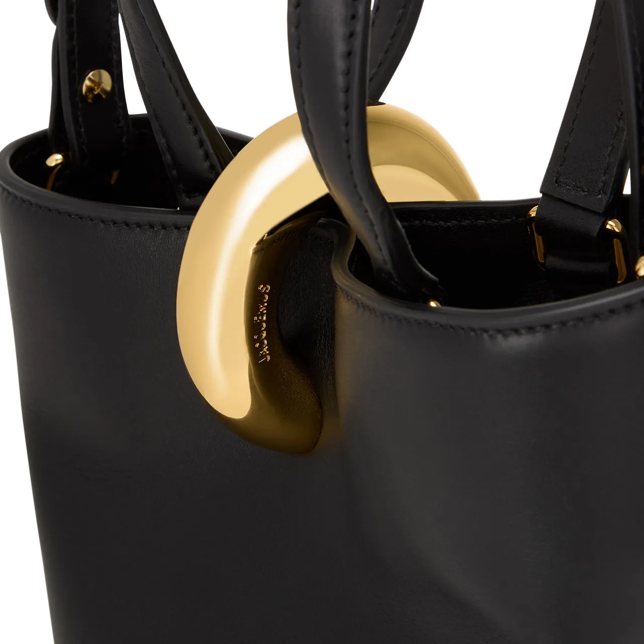 JACQUEMUS The Sustainable Edit Le Petit Bambola Tote Bag - Black