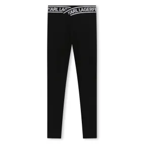 Karl Lagerfeld Leggings Zwart Z30068_09B