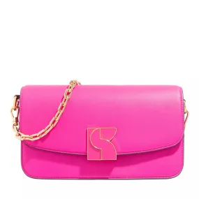 Kate Spade New York  Dakota Smooth Leather Small Crossbody cosmic pink