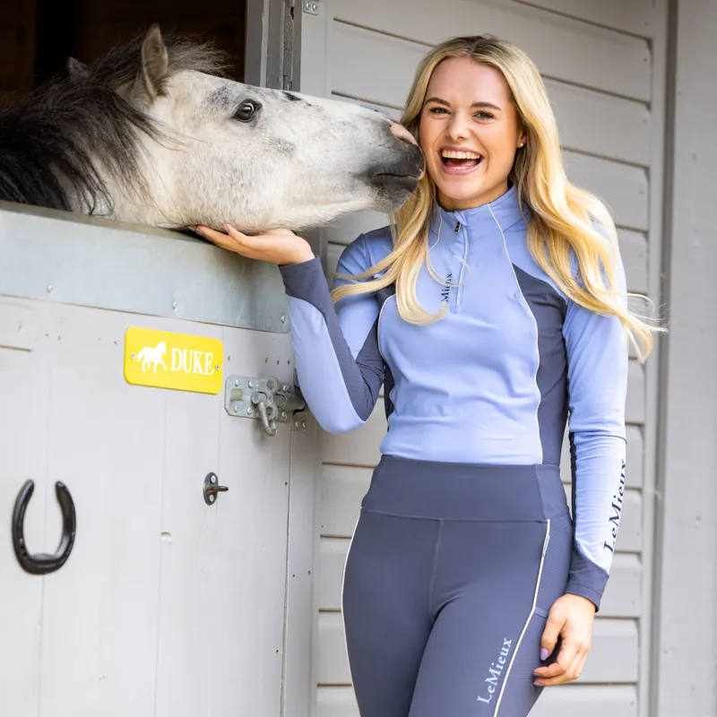 LeMieux x This Esme Ladies Base Layer - Corn Blue