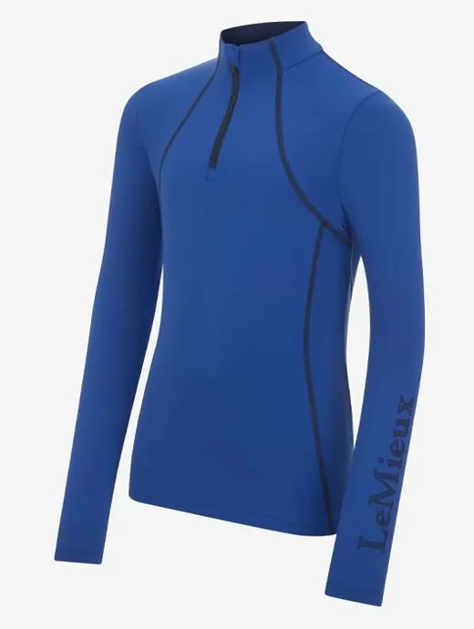 LeMieux Young Rider Base Layer Benetton Blue