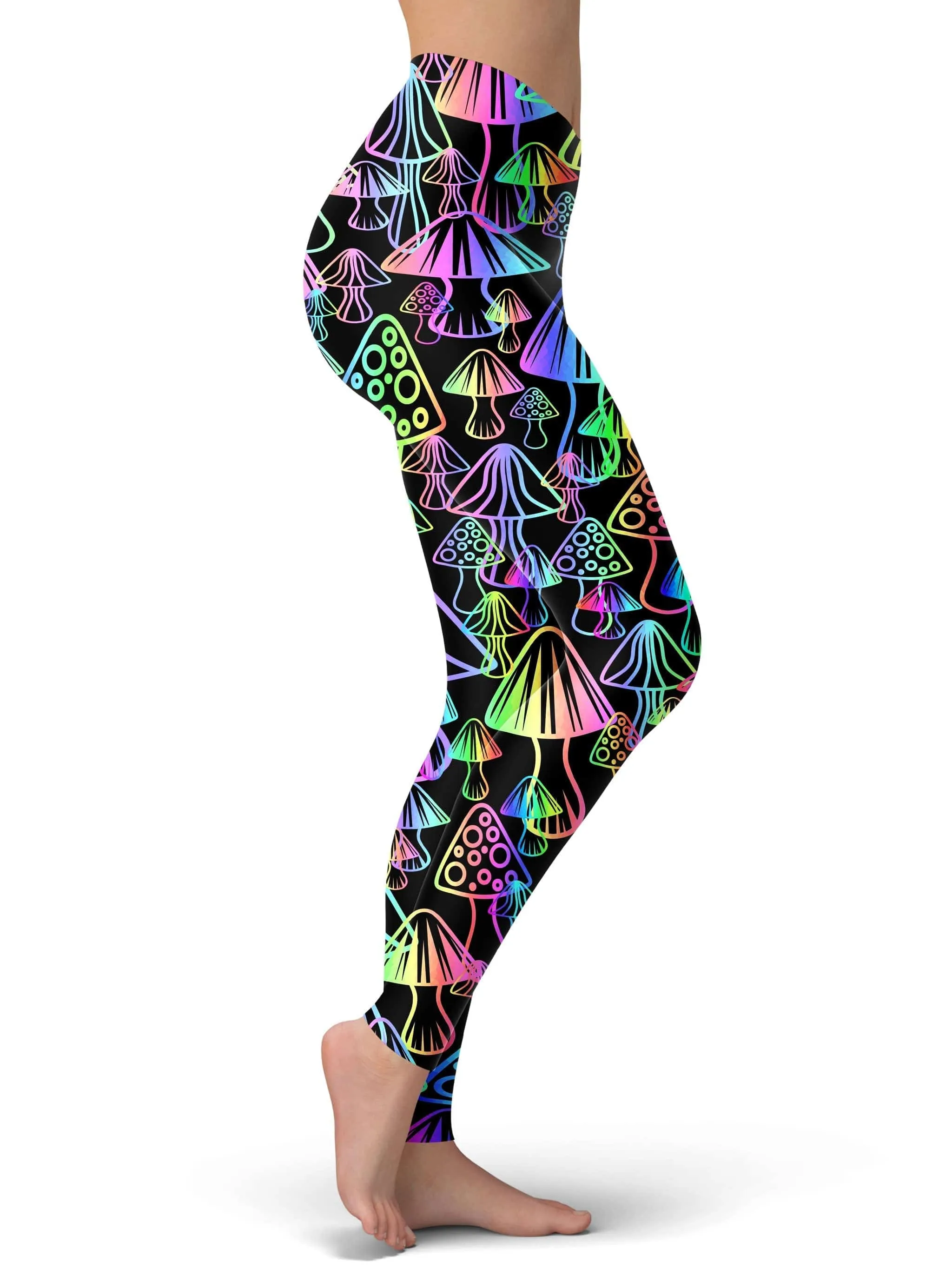 Magic Mushrooms Leggings