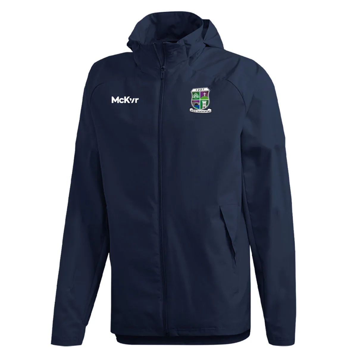 Mc Keever Leitrim Gaels GAA Core 22 Rain Jacket - Youth - Navy