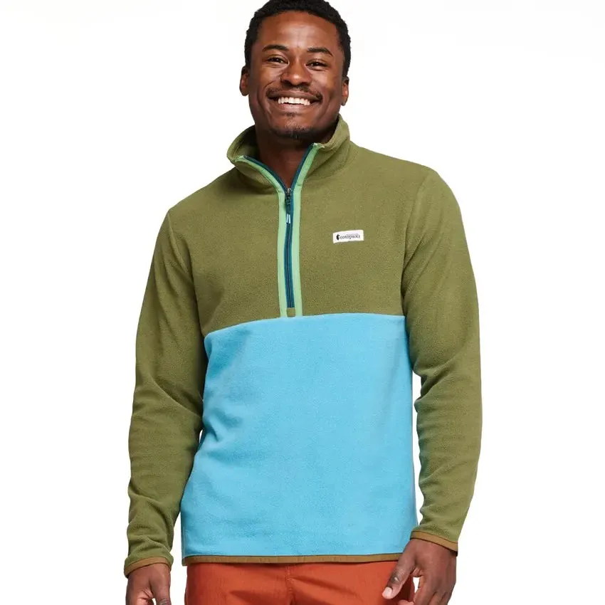 Men's Amado Fleece Pullover - Pine & Poolside