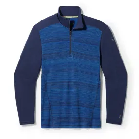 Men's Classic Thermal Merino Base Layer 1/4 Zip - Deep Navy Color Shift