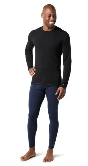 Men's Classic Thermal Merino Base Layer Crew Long Sleeve Shirt