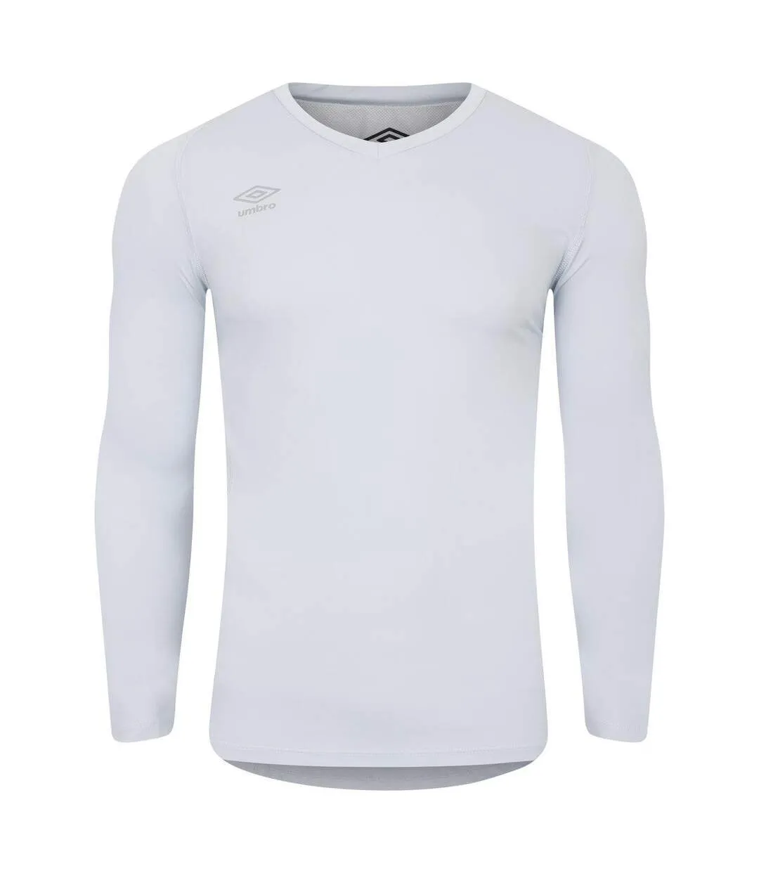 Mens elite v neck base layer top sky blue Umbro