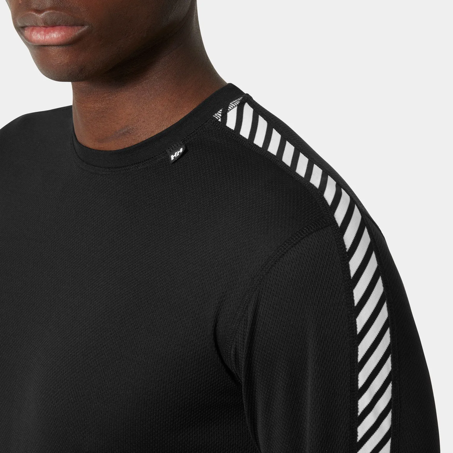 Men's HH LIFA® Stripe Long-Sleeve Crew Base Layer