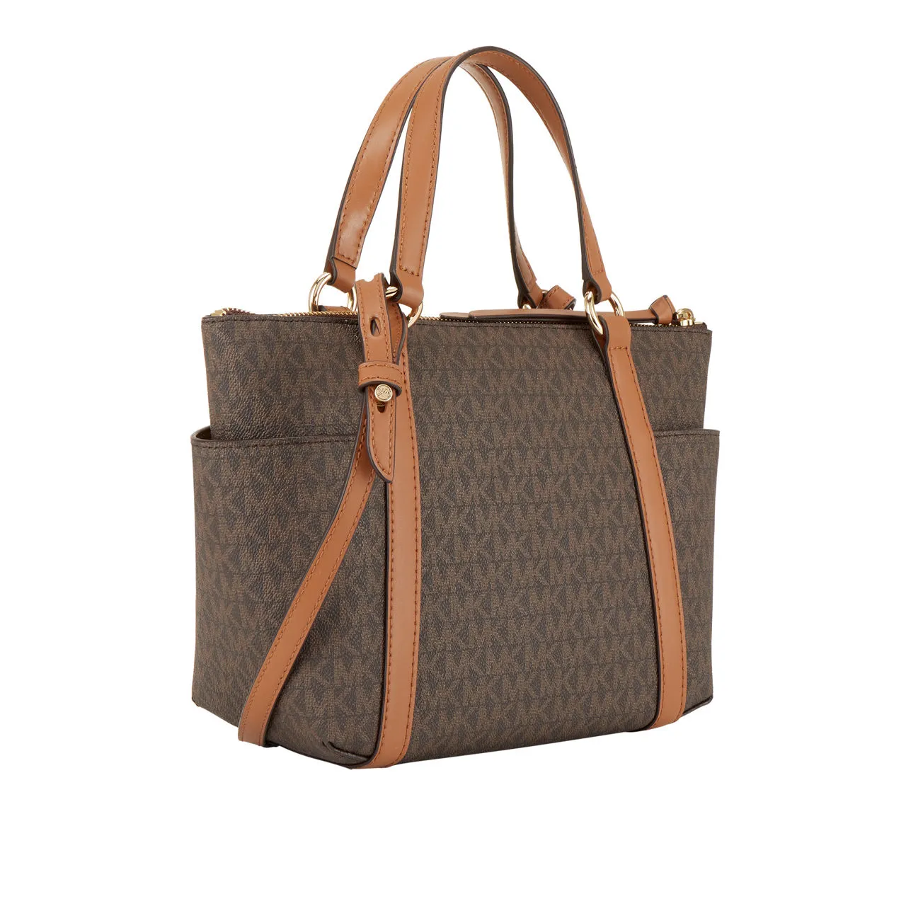 MICHAEL MICHAEL KORS Sullivan Small Tote Bag - Brown Acorn