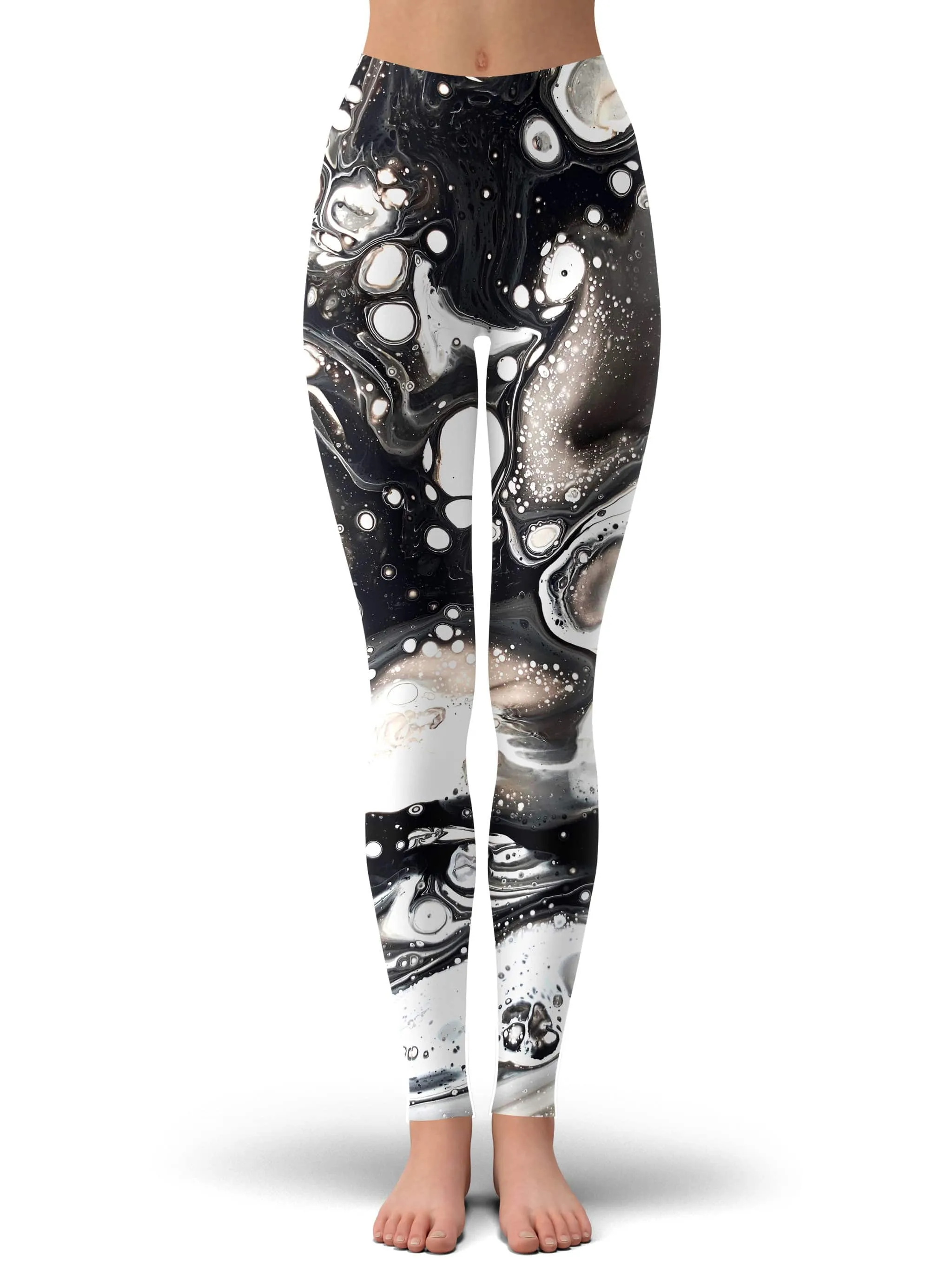 Monochrome Melt Leggings