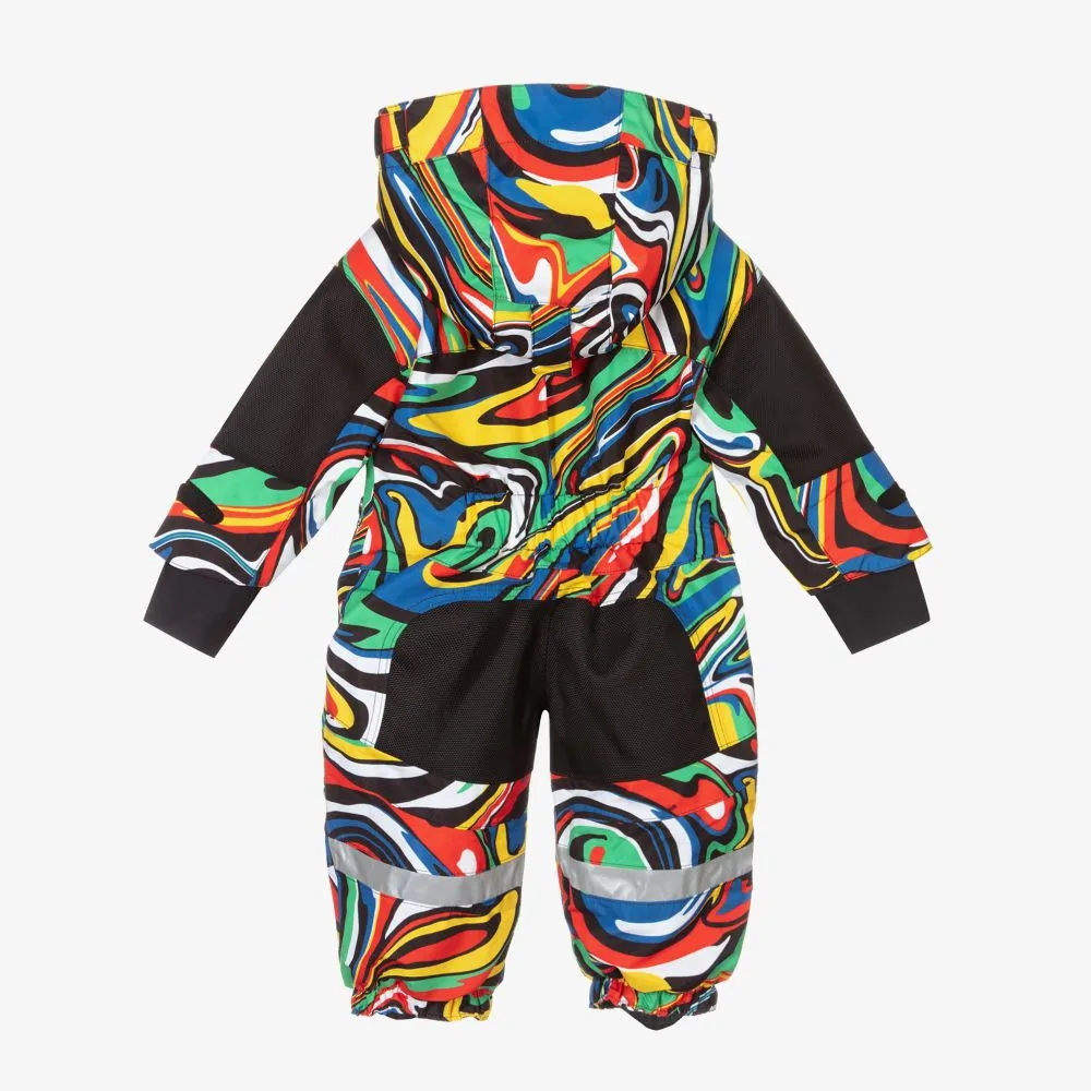 Multicolour Marble Snowsuit