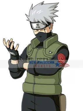 Naruto Kakashi Hatake Vest Cosplay Flak Jacket Costume - New American Jackets