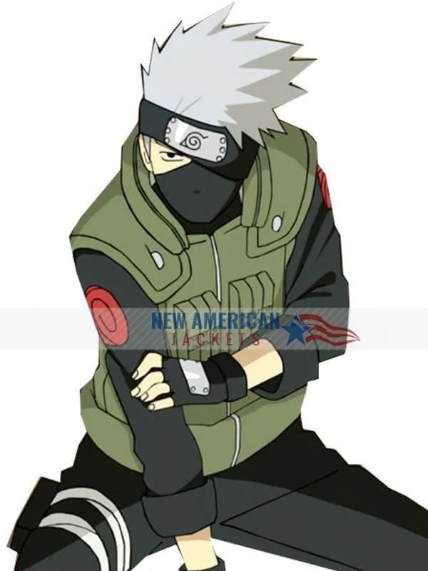 Naruto Kakashi Hatake Vest Cosplay Flak Jacket Costume - New American Jackets