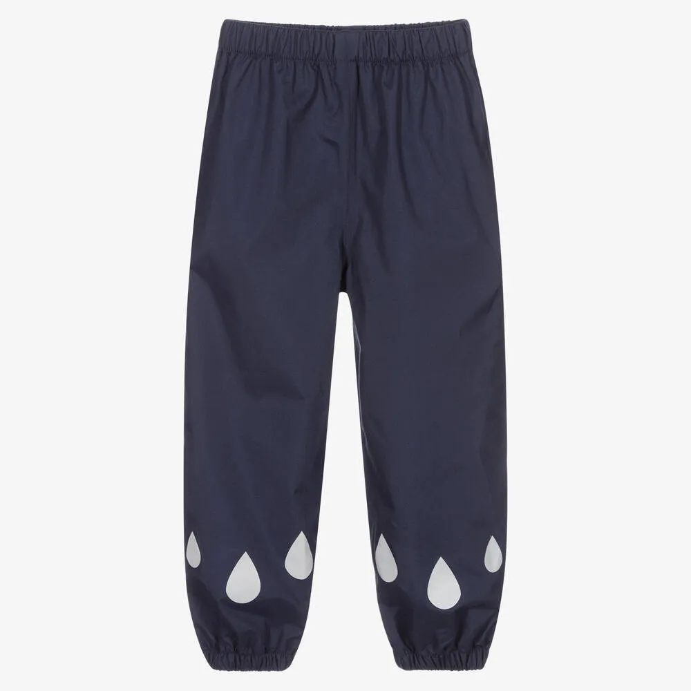 Navy Blue Waterproof Trousers