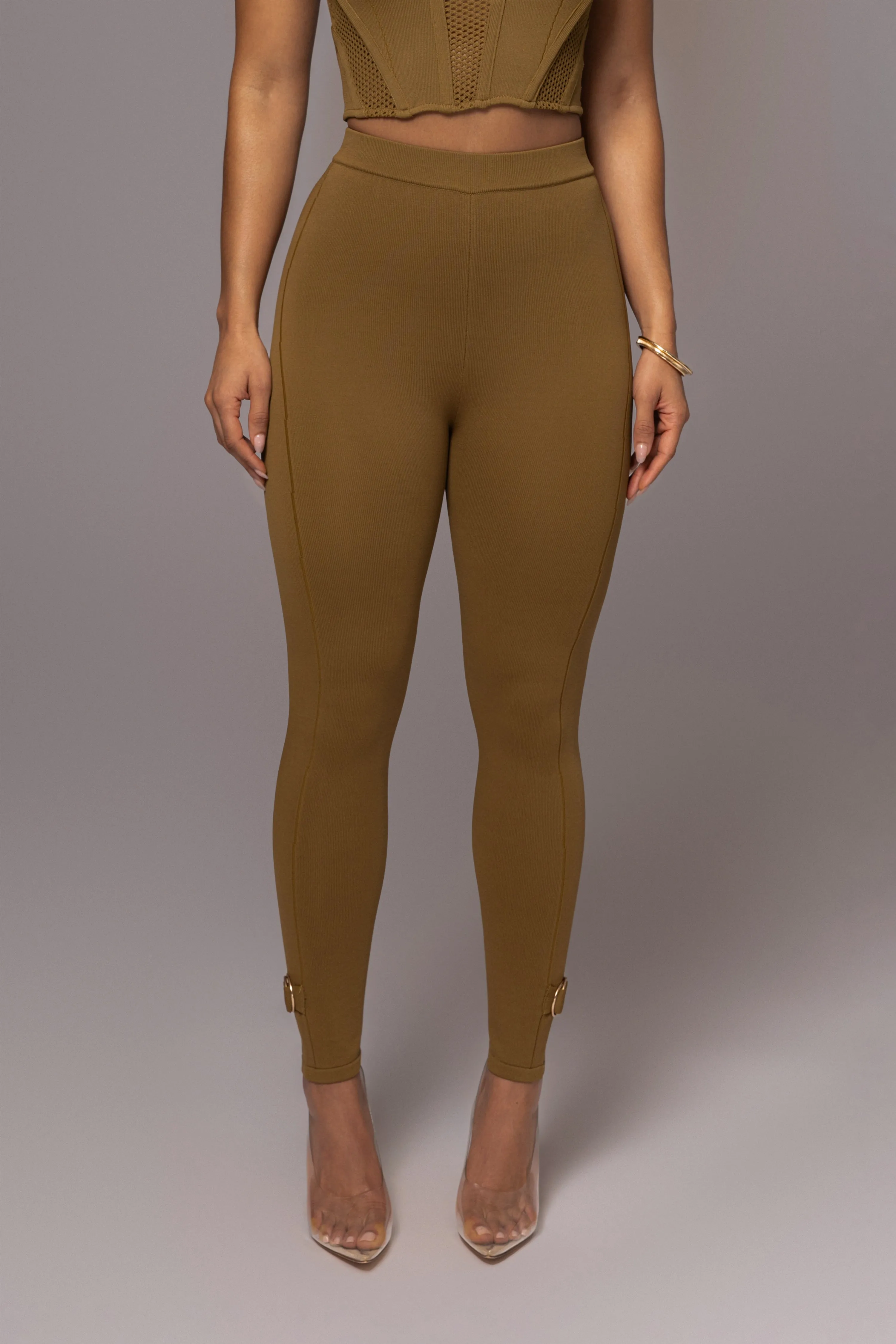 Olive Marcie Knit Leggings