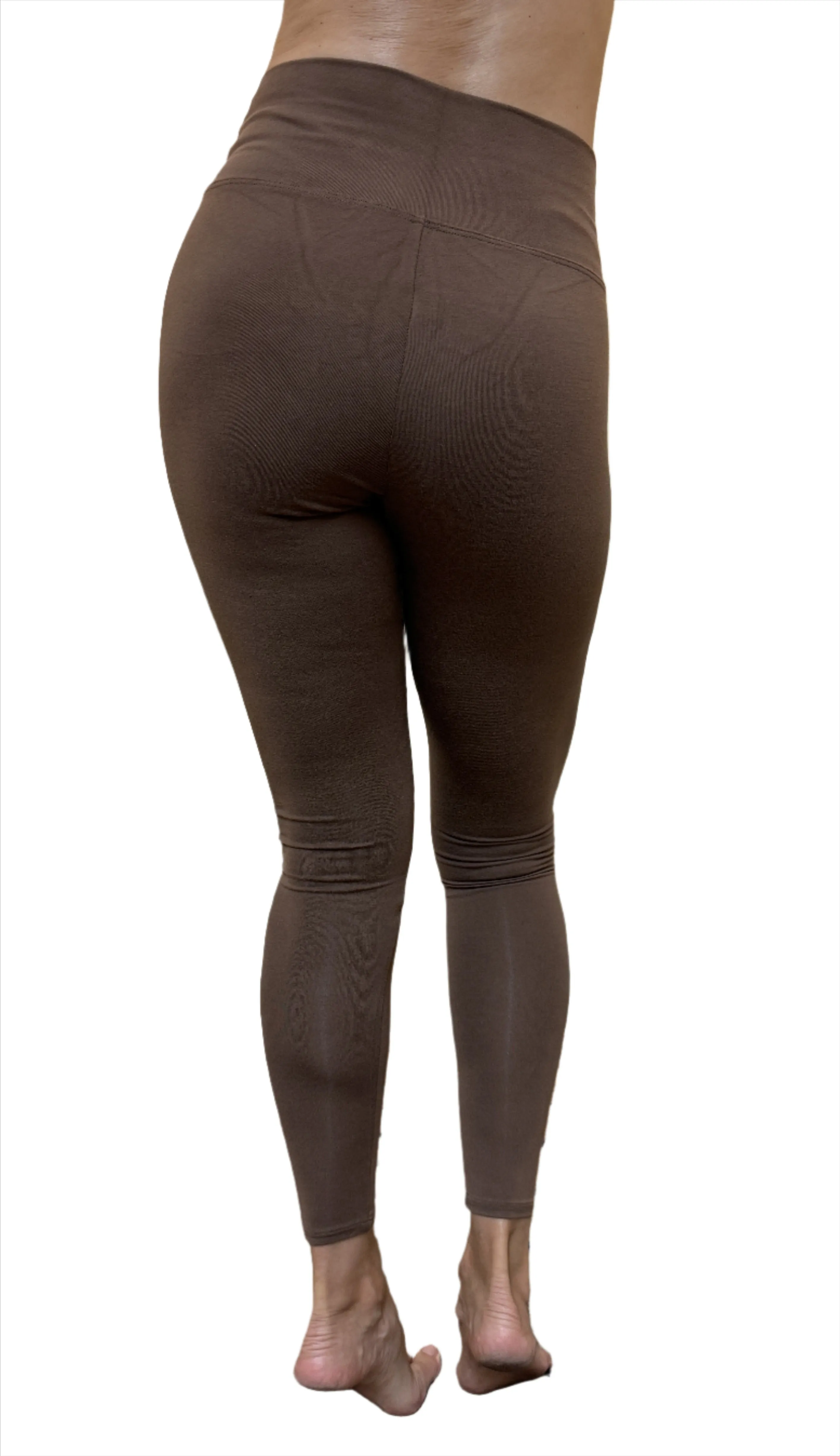 One Step Ahead Brushed Tactel Roll Down Fitted Leggings R600