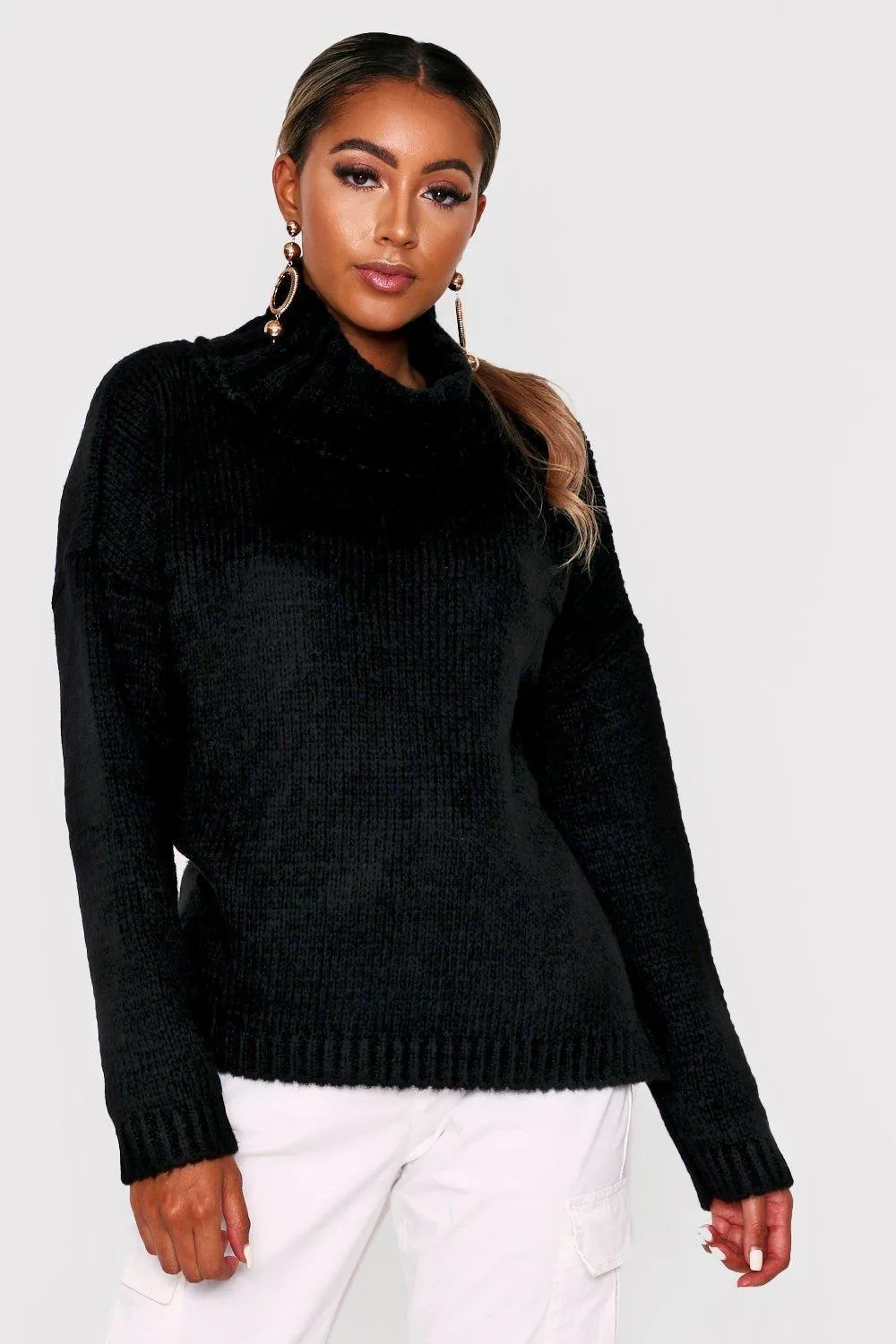 Oversized Turtle Neck Sweater