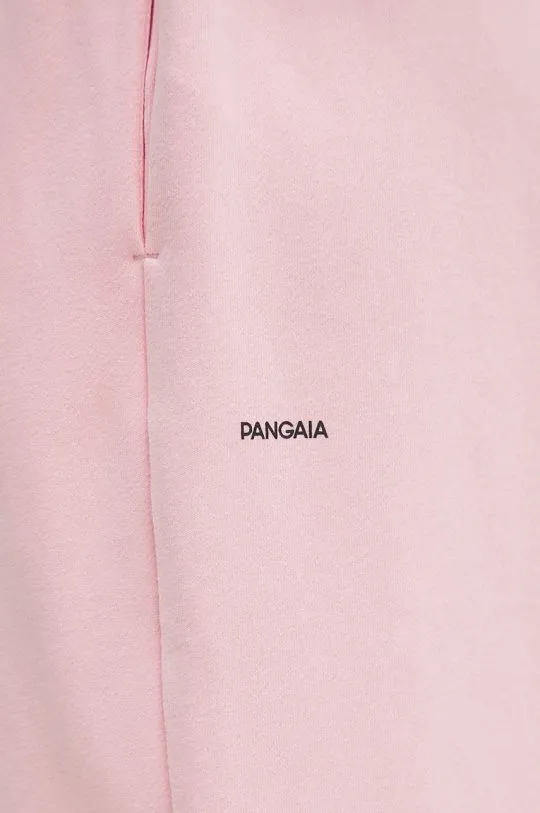 Pangaia cotton joggers pink color smooth