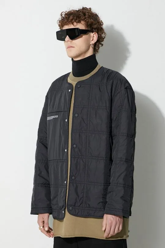 Pangaia jacket men's black color