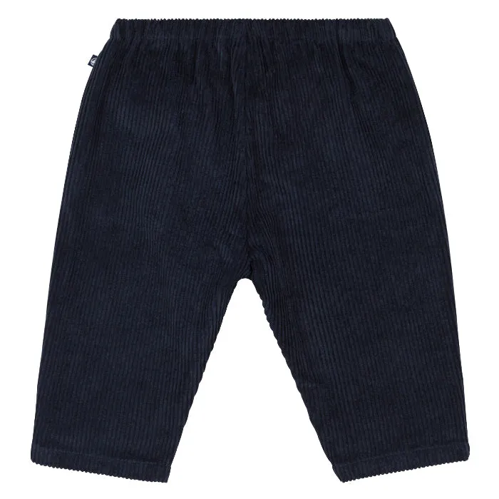 Petit Bateau Baby Lenaic Sweatpants Smoking Navy Blue