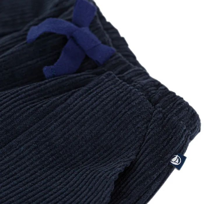 Petit Bateau Baby Lenaic Sweatpants Smoking Navy Blue