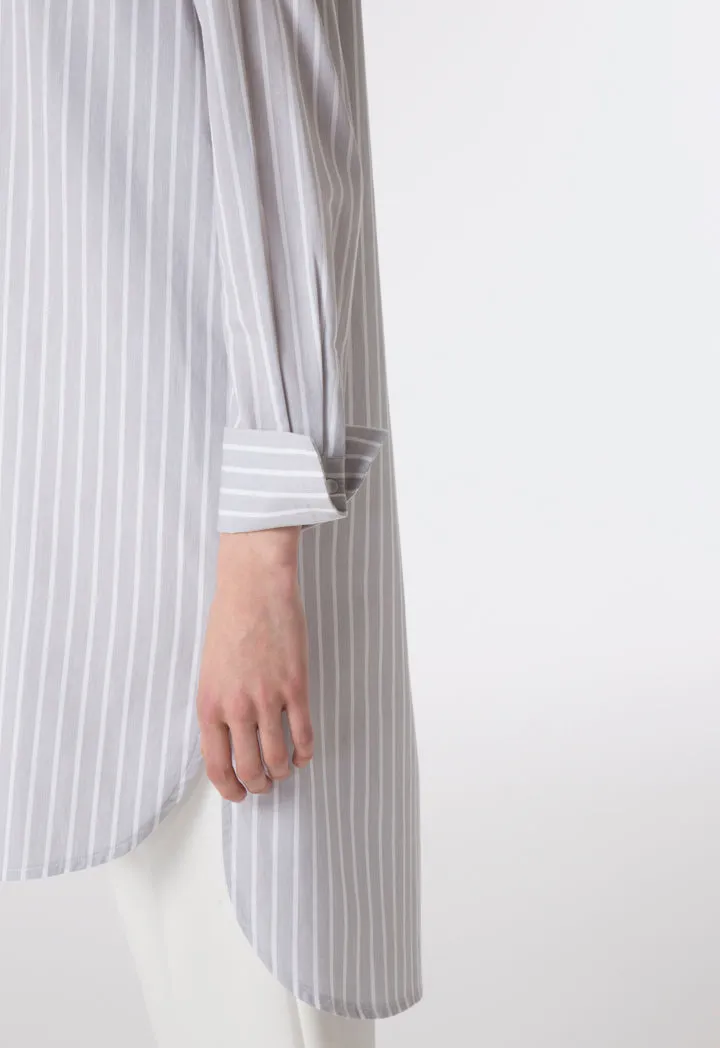 Poplin Stripe Shirt