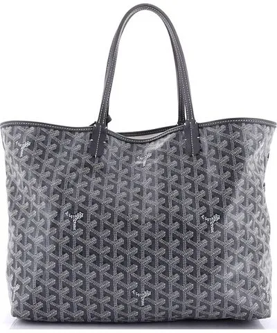 Pre-owned Goyard Pm Saint Louis Tote Coated Canvas