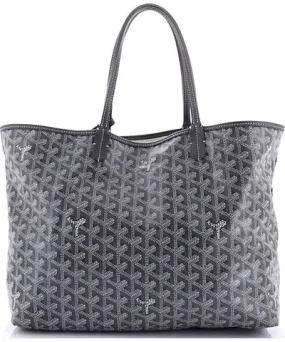 Pre-owned Goyard Pm Saint Louis Tote Coated Canvas