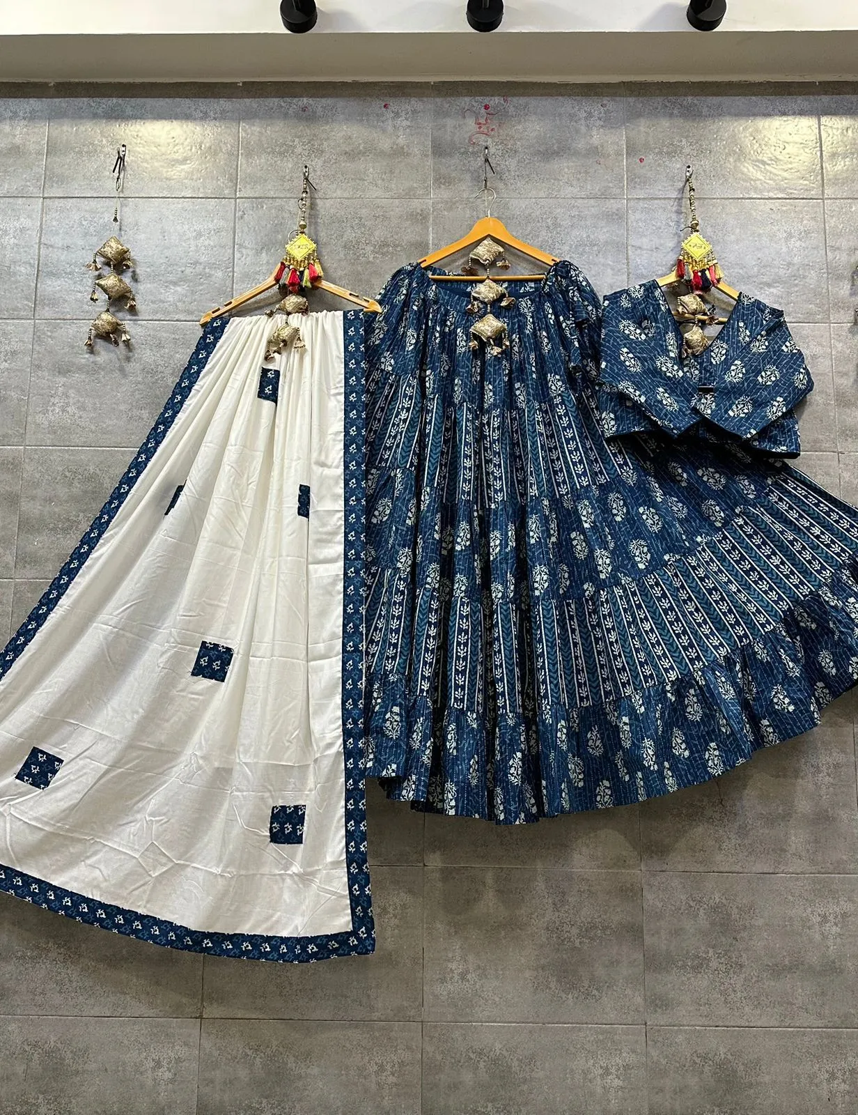 Pure kalmakri cotton with layer chaniya choli -SSS001DLC