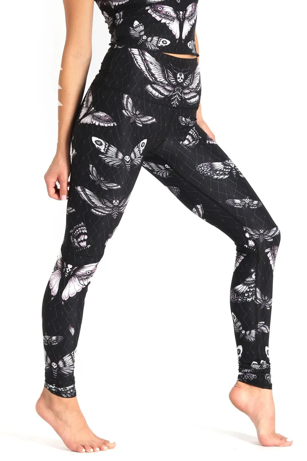 Rebirth Printed Yoga Leggings