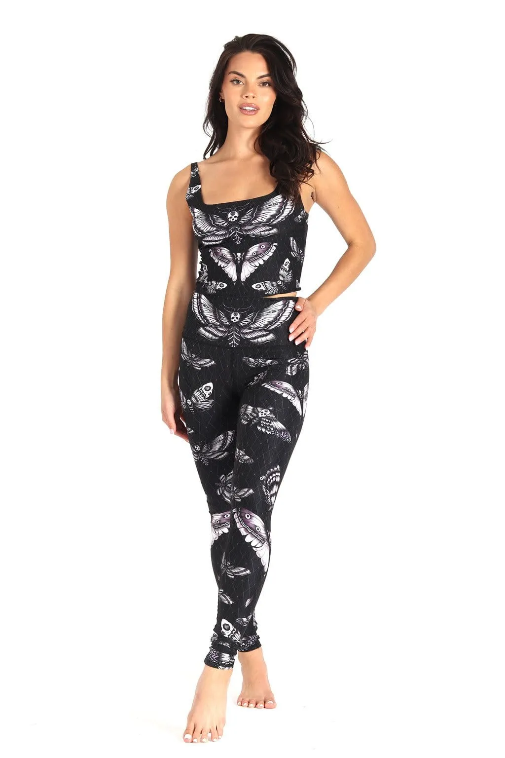 Rebirth Printed Yoga Leggings