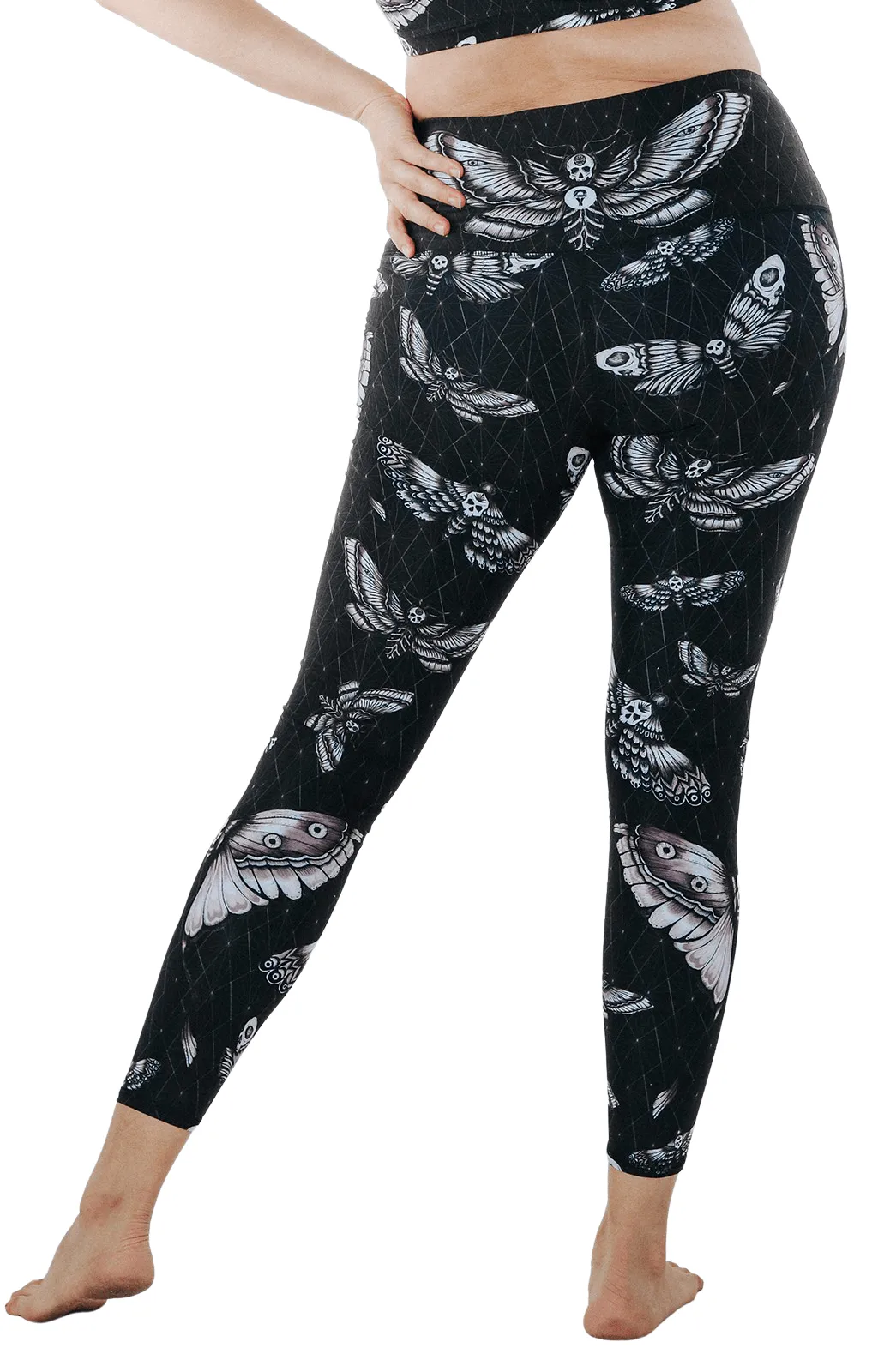 Rebirth Printed Yoga Leggings