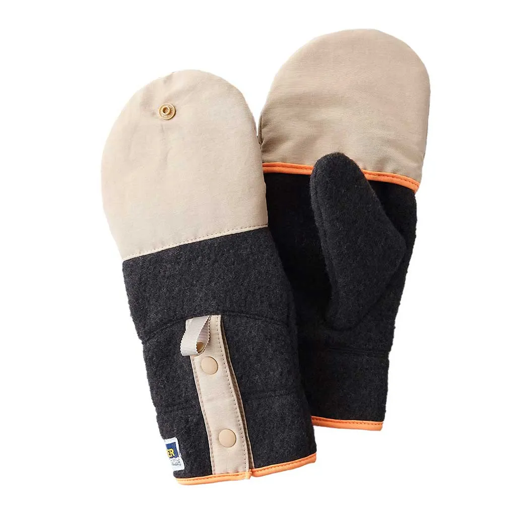 Recycled Wool Fleece Mitten Cover Gloves