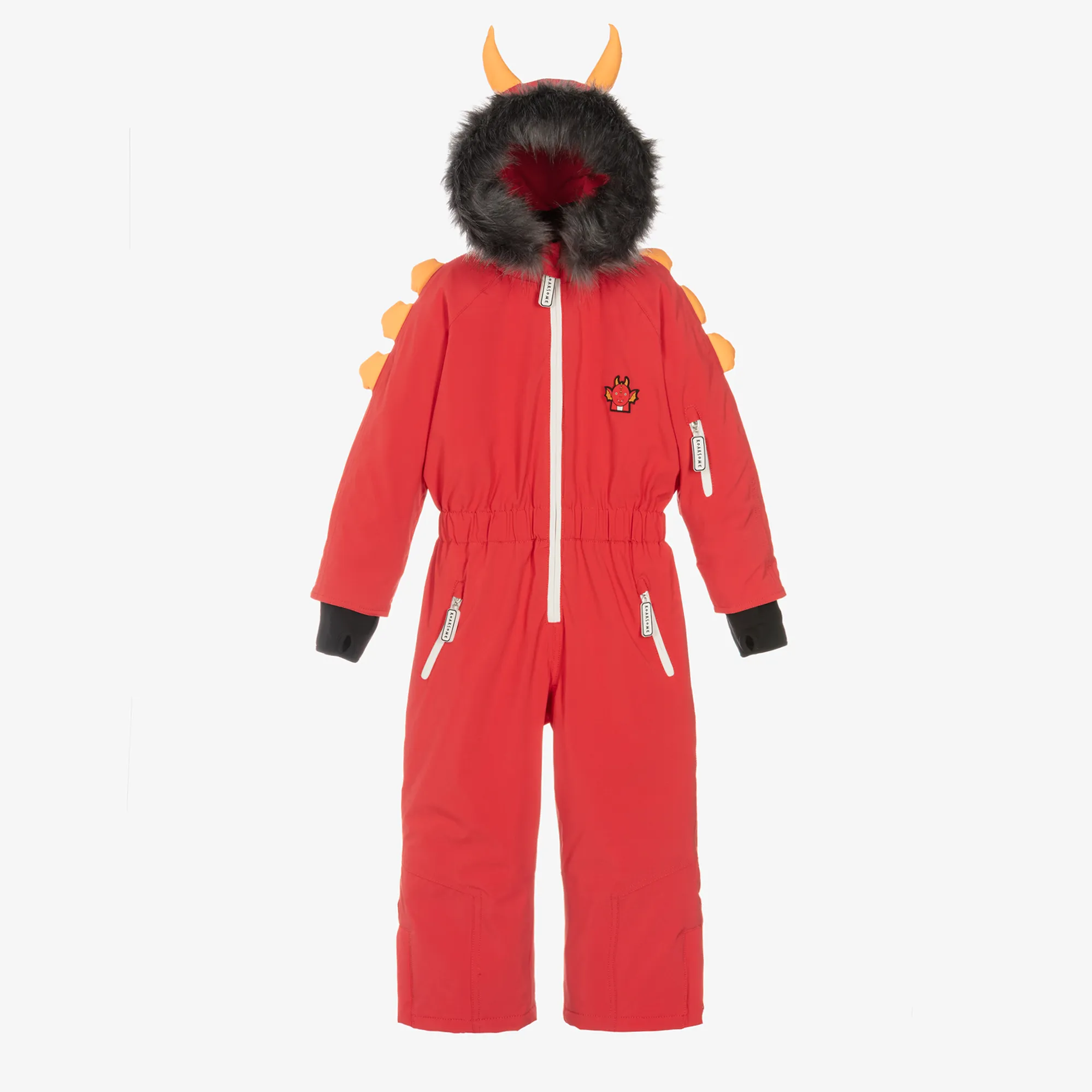 Red Blaze The Dragon Snowsuit