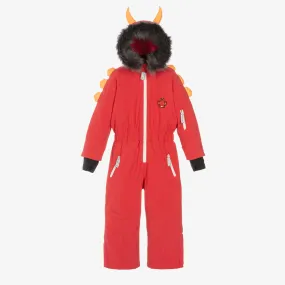 Red Blaze The Dragon Snowsuit